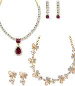 Red crystal necklaces