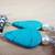 Turquoise and Black Earrings