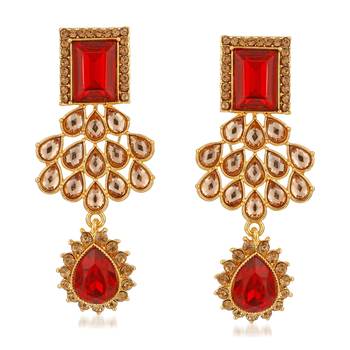 Red Earrings 1