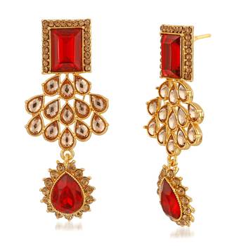 Red Earrings 2