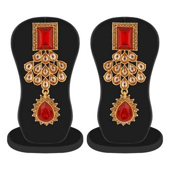 Red Earrings 3