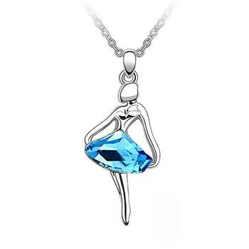 Blue crystal pendants 1