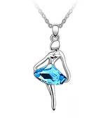 Blue crystal pendants