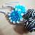 Crochet and German Silver Earrings