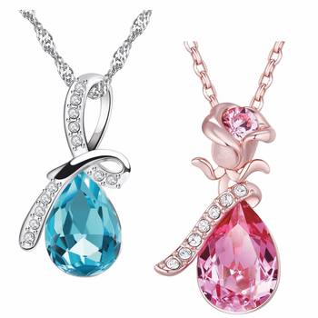 Multicolor crystal pendants 1