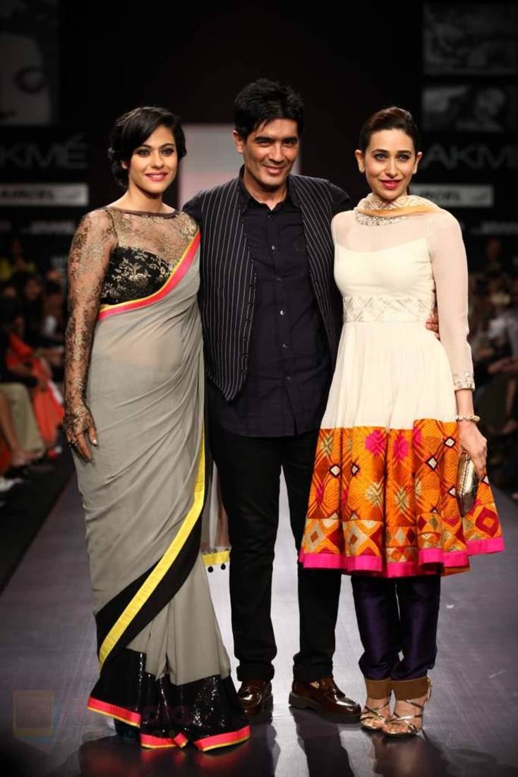 White - Orange embroidered net semi-stitched Anarkali Suit