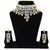 Blue kundan rose gold necklace sets