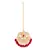 Red kundan rose gold necklace sets
