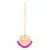 Pink kundan rose gold necklace sets