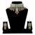 Turquoise kundan rose gold necklace sets