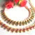 Multi Color with Pink Heart Pearl Necklace