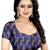 Multicolor printed bhagalpuri cotton silk saree with blouse pack of-2 sarees