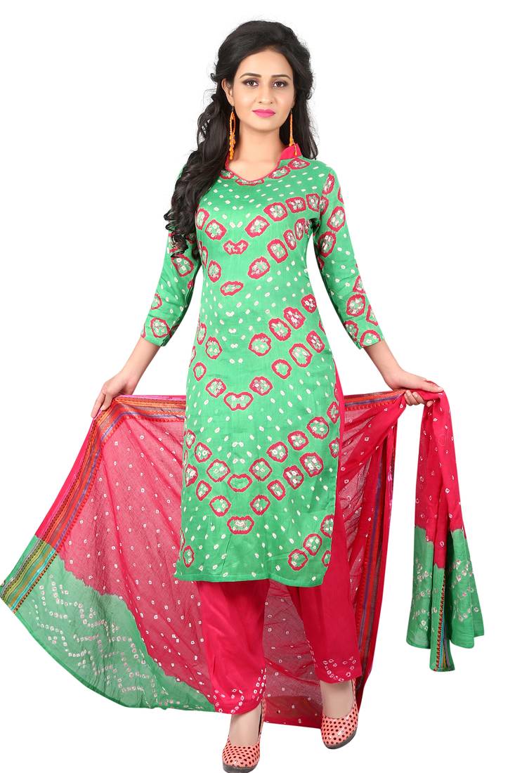 silk cotton salwar neck designs