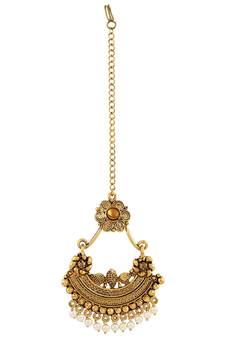 Gold Maang Tikka