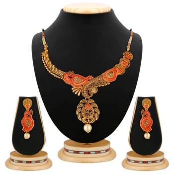 Orange Necklaces 4