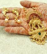 Multicolor gold plated pendants