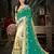 Manohari Green Embroidered Art Silk Saree with Blouse 