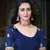 Manohari Blue Embroidered Georgette Saree with Blouse 