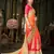 Manohari Orange Chiffon Saree with Blouse 