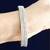 American Diamond Gold Plated Cubic Zirconia Bangle Bracelet Set Of 4