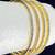 American Diamond Gold Plated Cubic Zirconia Bangle Bracelet Set Of 4