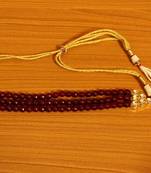 Ruby Kundan Meenakari Choker Necklace