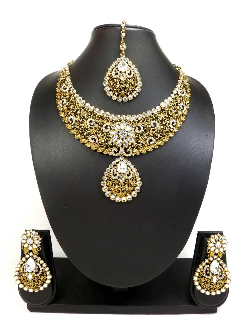 polki diamond necklace set