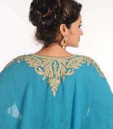 Phirozy Georgette Kaftan With Zari Work