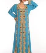 Phirozy Georgette Kaftan With Zari Work