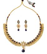 Blue necklace-sets