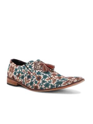 Men's Multicolor Sheet Sole Material Loafers Shoe 1