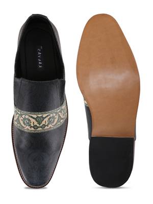 Men's Multicolor Sheet Sole Material Loafers Shoe 4