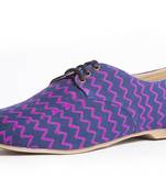 Women's Pink EVA Fabric Oxfords Shoe