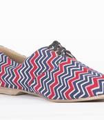 Women's Blue EVA Fabric Oxfords Shoe