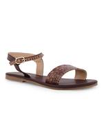 Women's Brown TPR Sole Material Printed Chappal