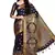 Blue Woven Art Silk Saree With Blouse
