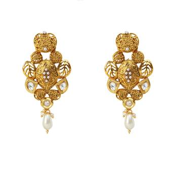 White earrings 1