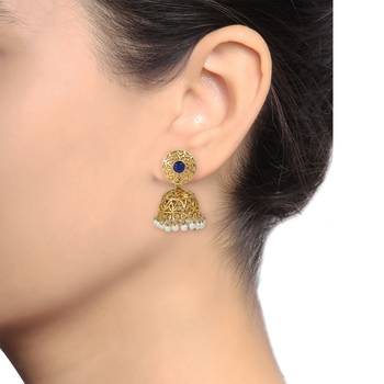 Blue earrings 2