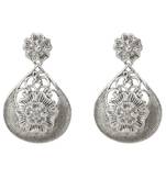 Silver earrings