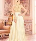 Khwaab Back Hold Evening Partywear Stitched Gown