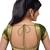 green banglore silk unstiched blouse