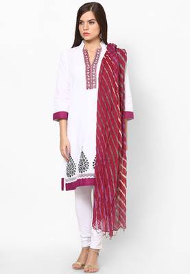 Maroon Lehariya  Cotton Dupatta 1