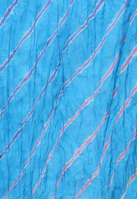 Turquoise Lehariya Cotton Dupatta 2
