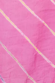 Pink Lehariya  Cotton Dupatta