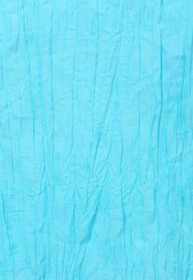 Turquoise Cotton Solid Dupatta with Pom Pom Border 2