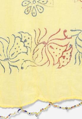 Yellow Hand Block Print Cotton Dupatta 2
