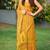 Bagh Print Unstitched Cotton Salwar Suit & Chiffon Dupatta Yellow & Red 1