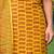 Bagh Print Unstitched Cotton Salwar Suit & Chiffon Dupatta Yellow & Red 1