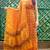 Bagh Print Unstitched Cotton Salwar Suit & Chiffon Dupatta Mustard Yellow