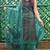 Bagh Print Unstitched Cotton Salwar Suit  &  Chiffon Dupatta Green & Dark Brown